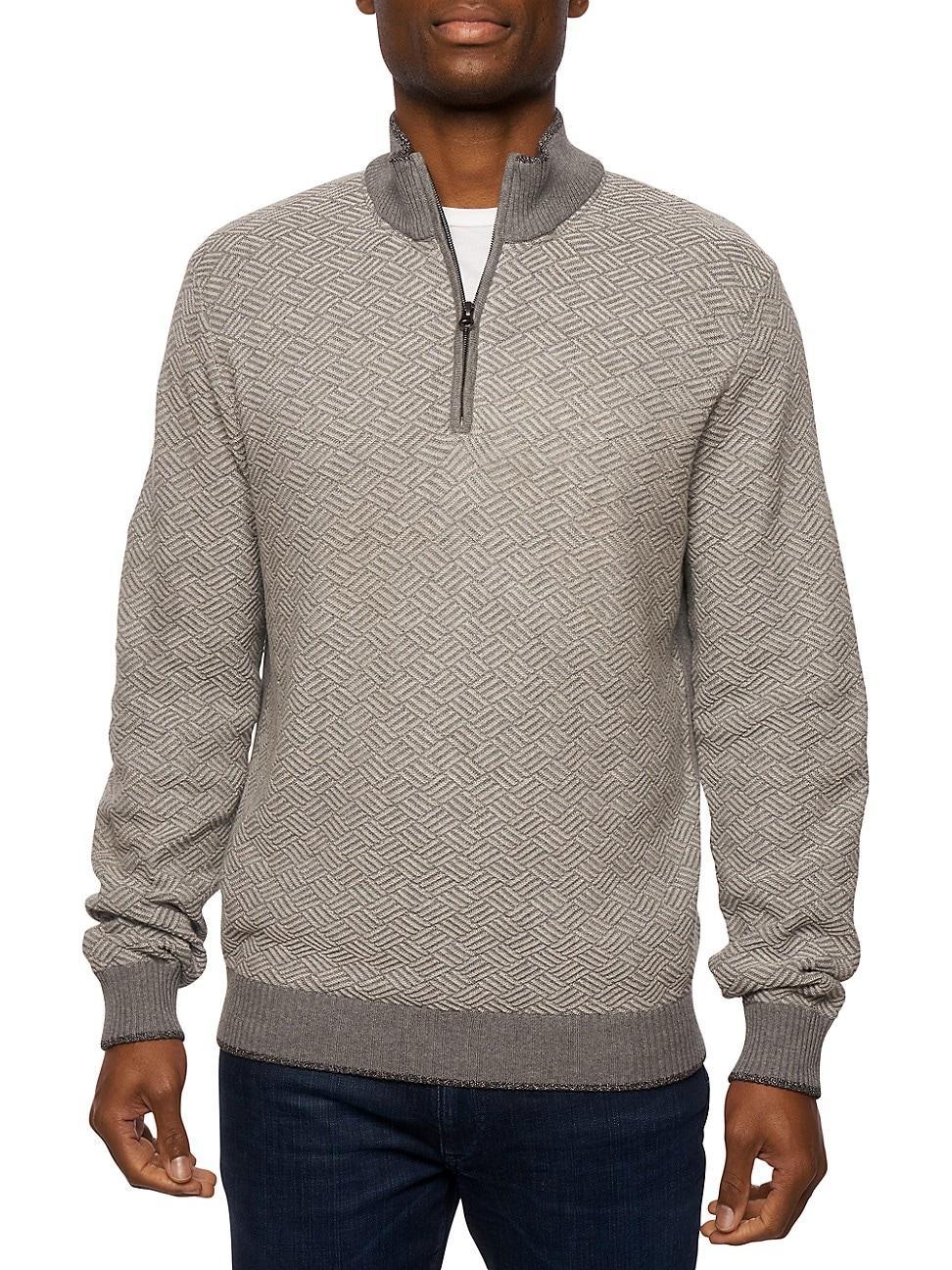 Mens Draco Quarter-Zip Sweater Product Image