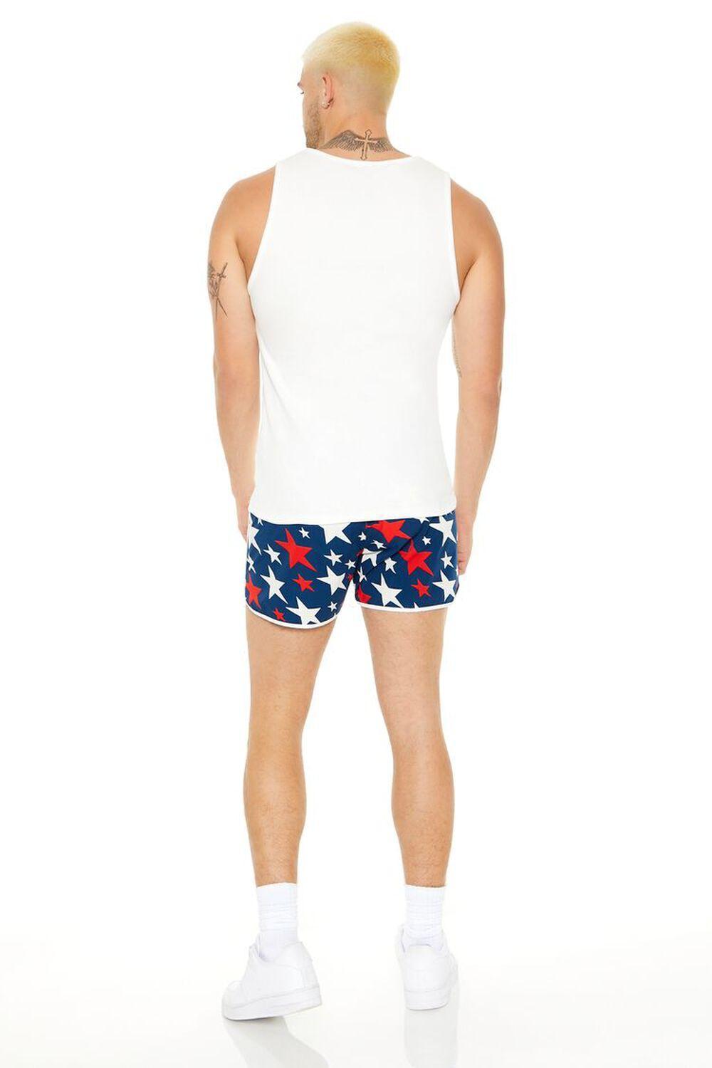 Star Print Drawstring Swim Trunks | Forever 21 Product Image