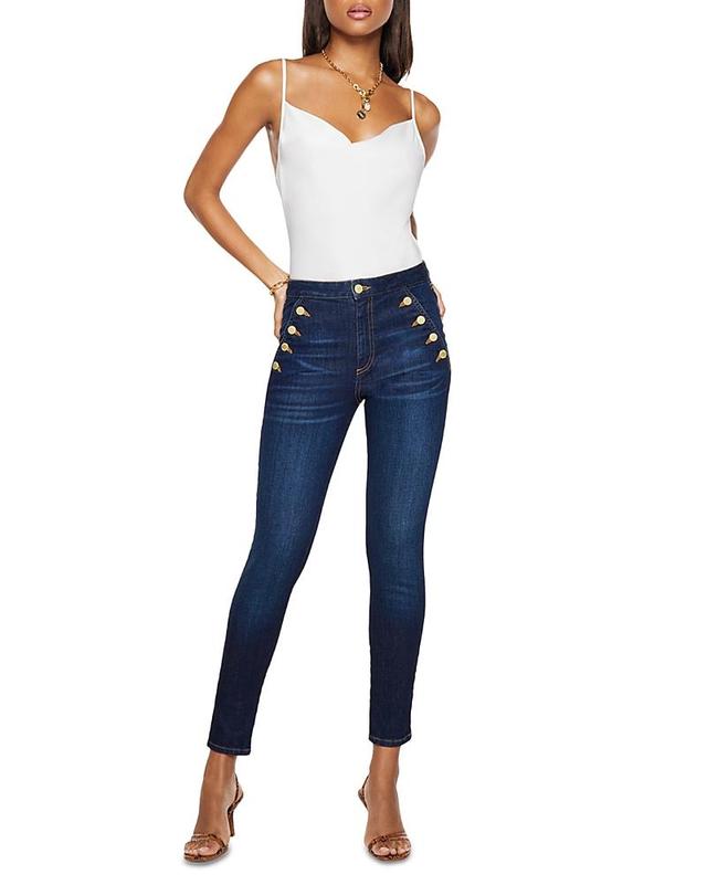 Womens Helena High-Rise Skinny Jeans Product Image