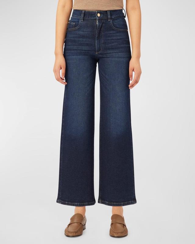 Womens Hepburn Wide Leg Vintage Jeans Product Image