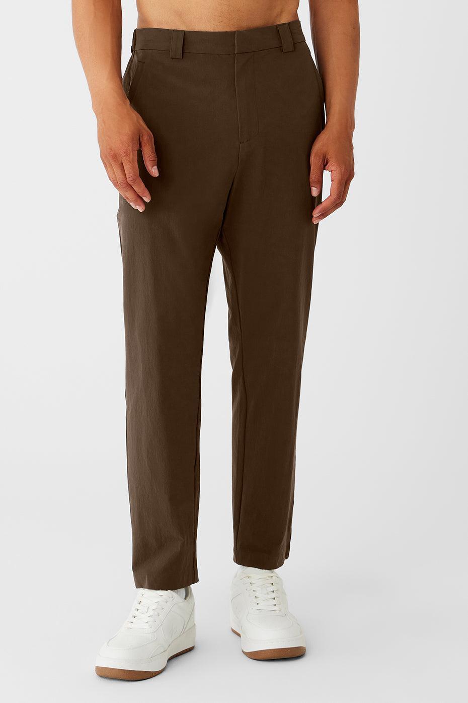 Co-Op Cropped Tech Trouser - Espresso Male Product Image