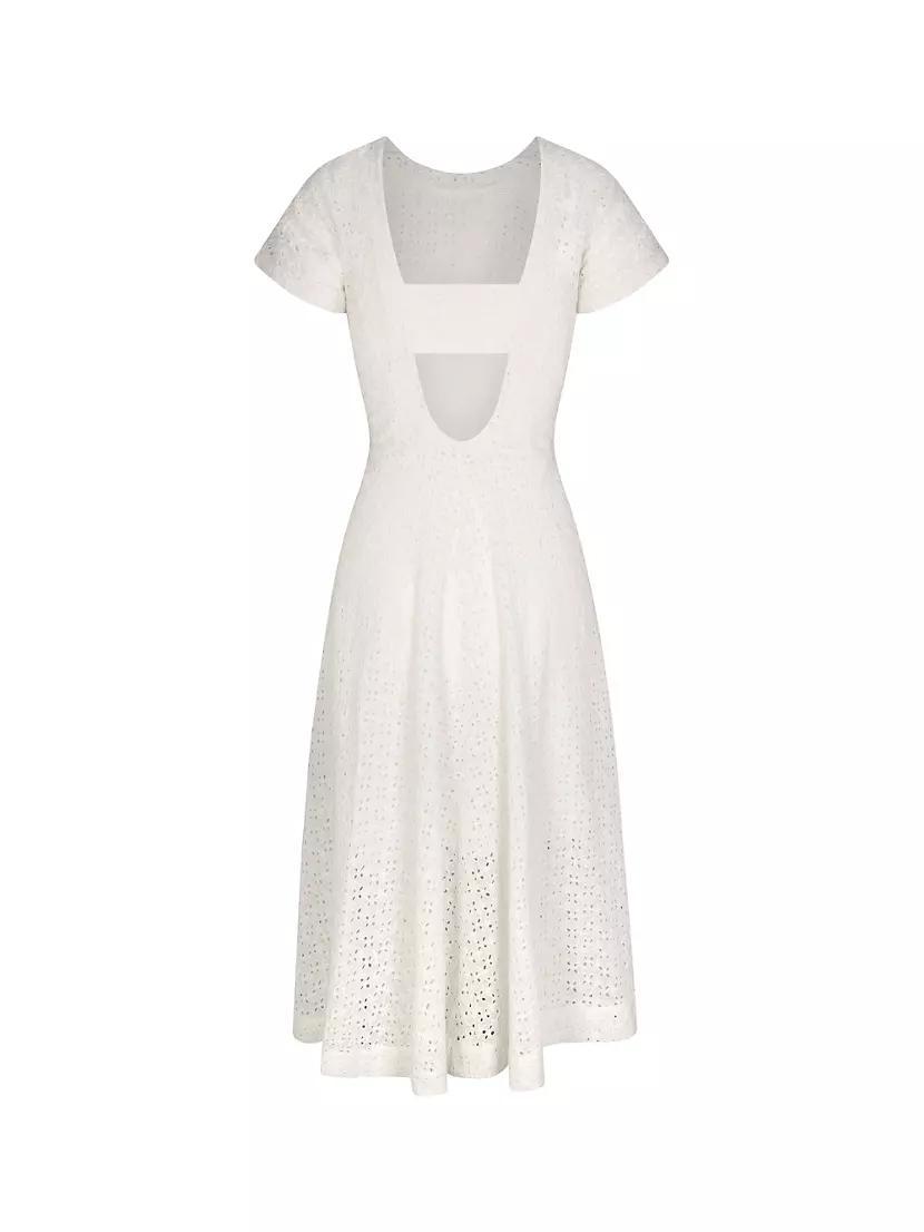 Celia Cotton Eyelet Dress Product Image