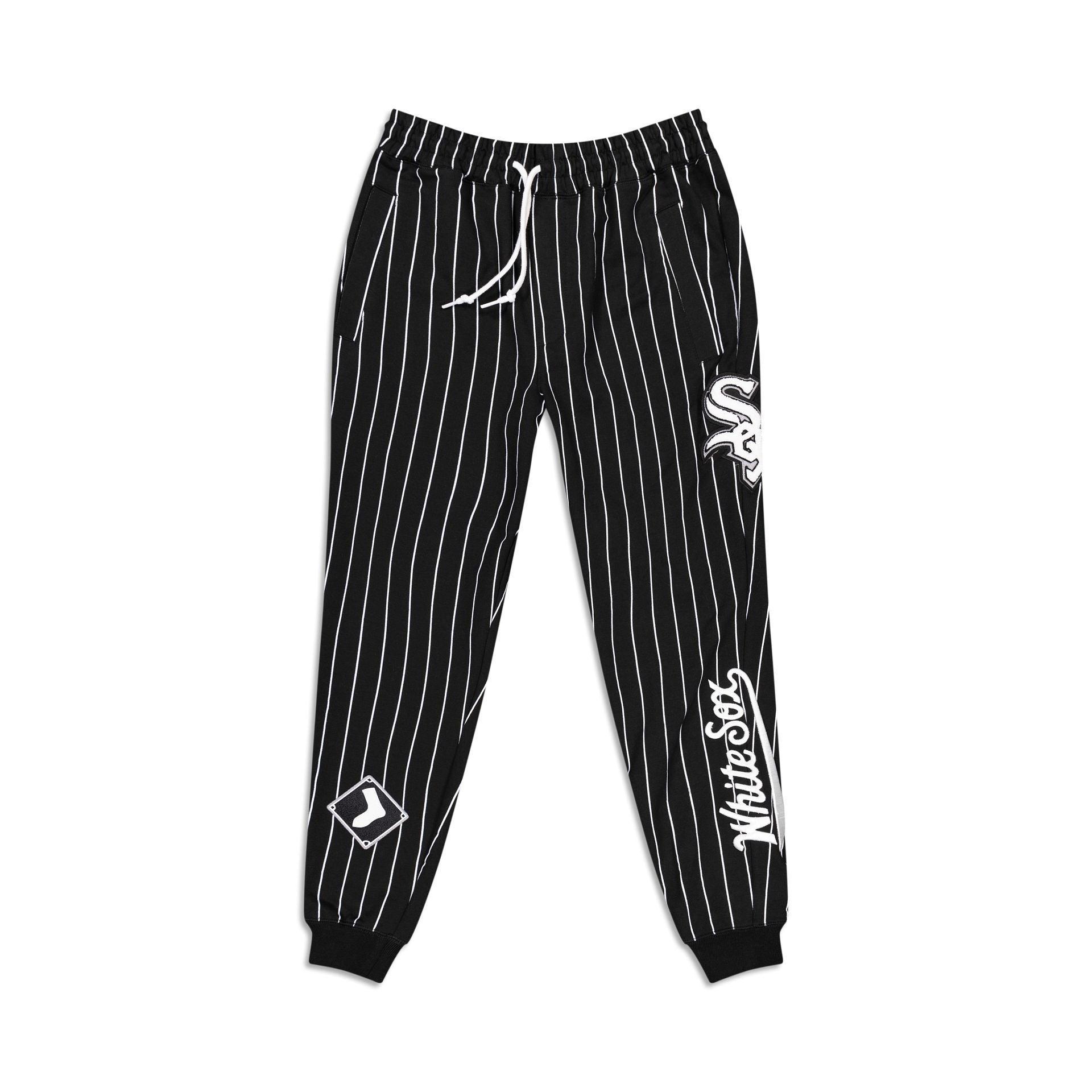 Atlanta Braves Logo Select Pinstripe Jogger Male Product Image