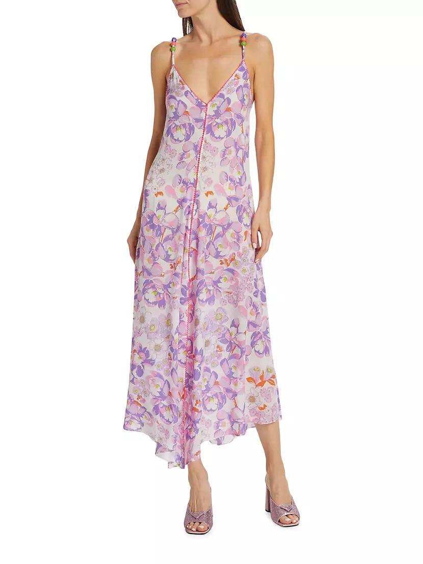 Bessie Long Floral Slip Dress Product Image