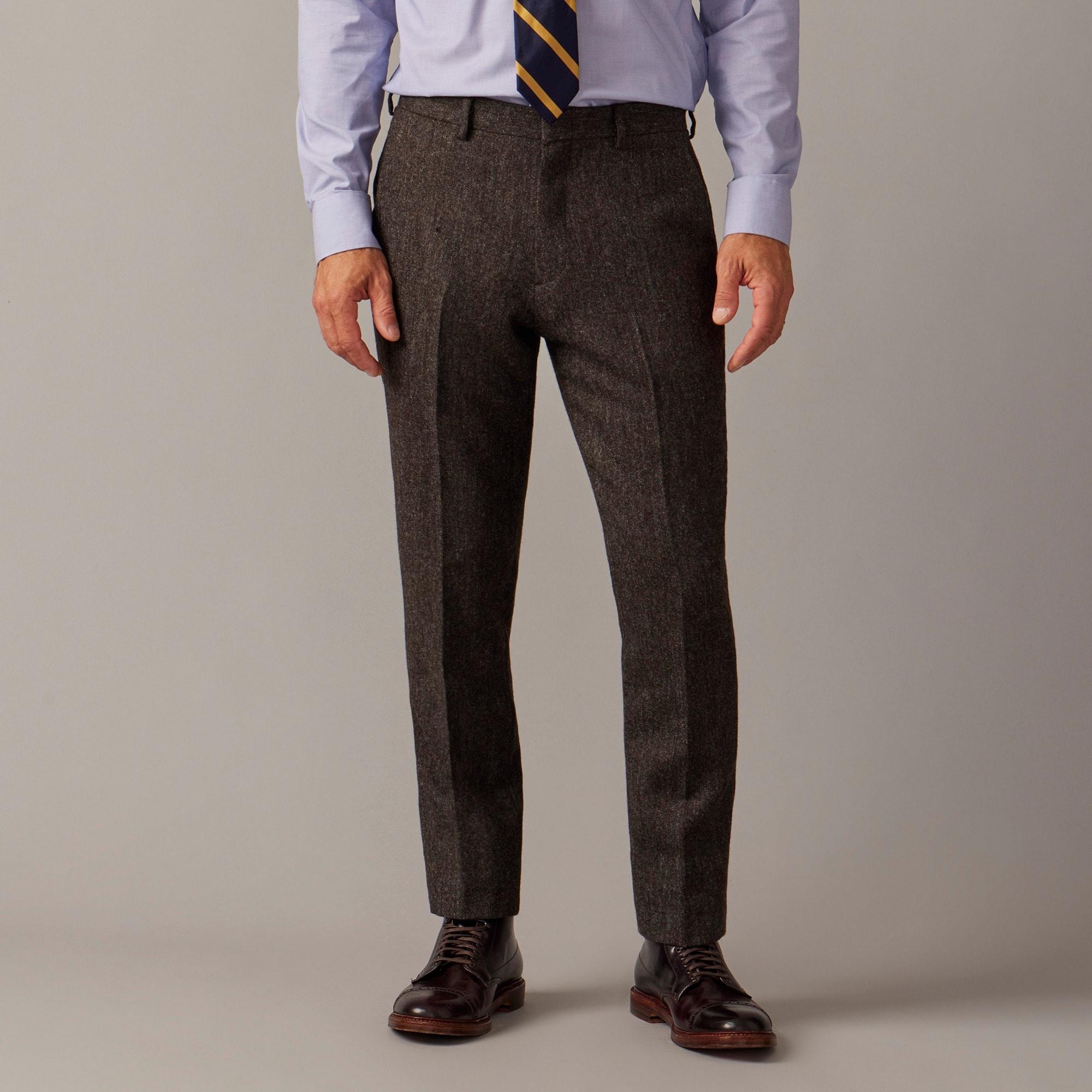 Ludlow Slim-fit suit pant in English wool tweed Product Image