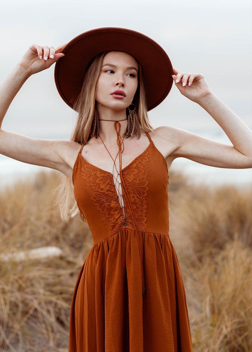 Holland Dress in Spice Product Image