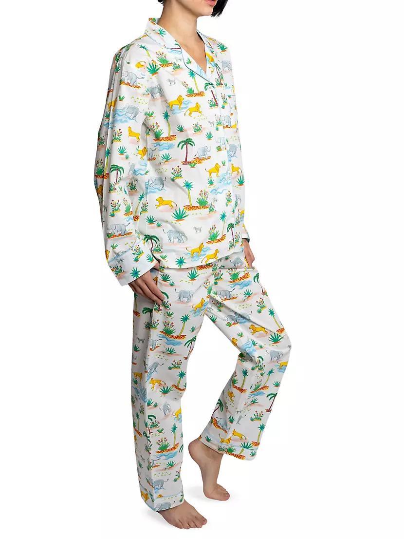 Women's Trunks Up Long Pajama Set Product Image