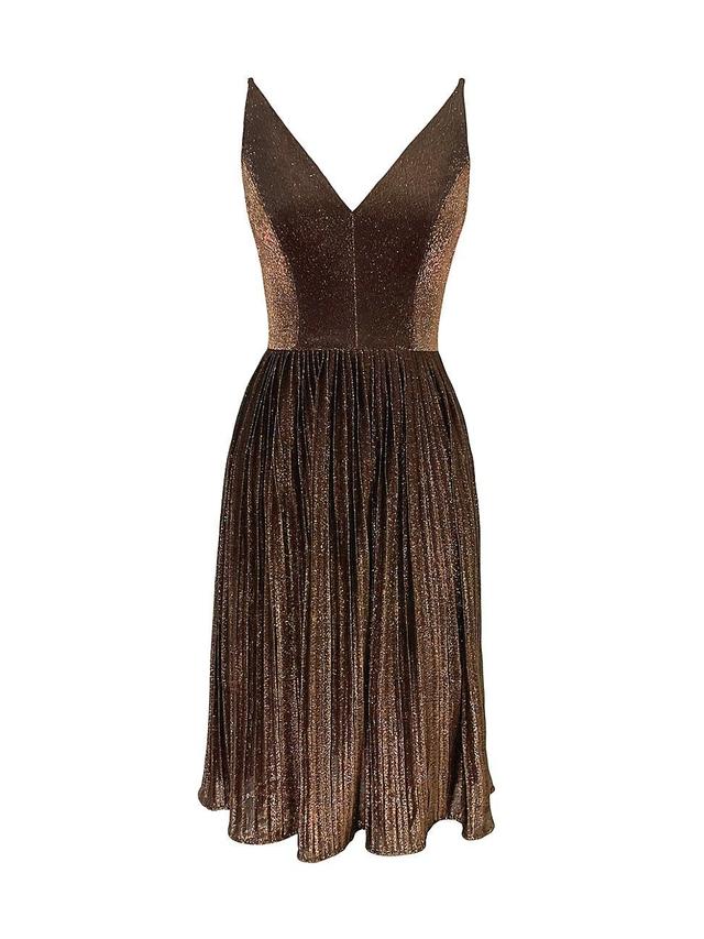 Dress the Population Haley Sparkle Pleated Cocktail Dress Product Image