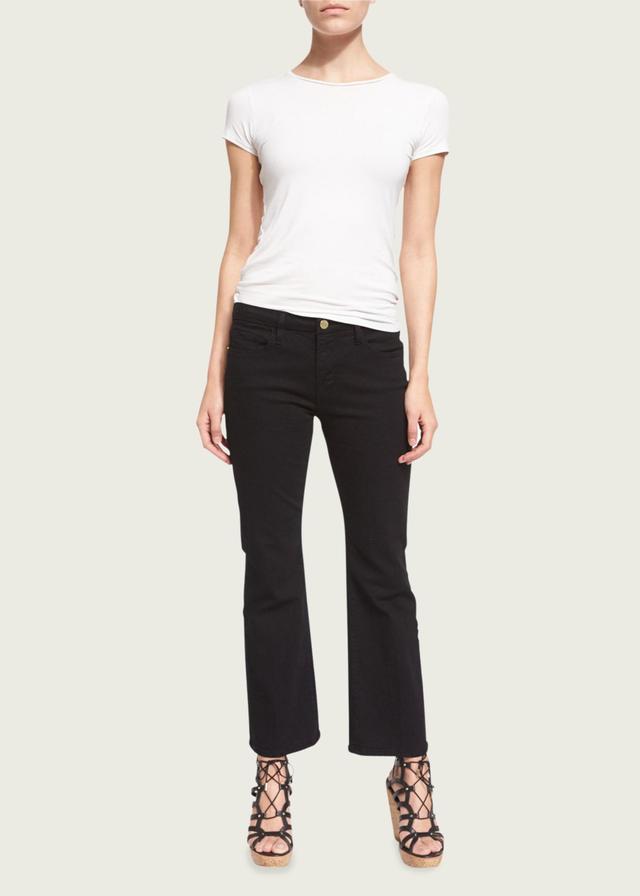 FRAME Le Crop Mini Bootcut Jeans Product Image