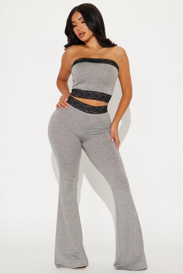 On An Errand Run Pant Set - Heather Grey Product Image