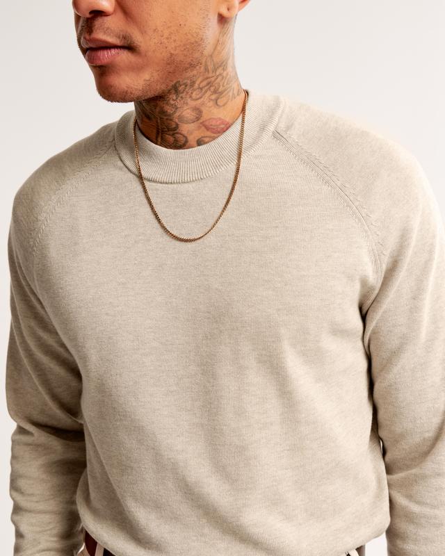 Pima Cotton Classic Stitch Crew Sweater Product Image