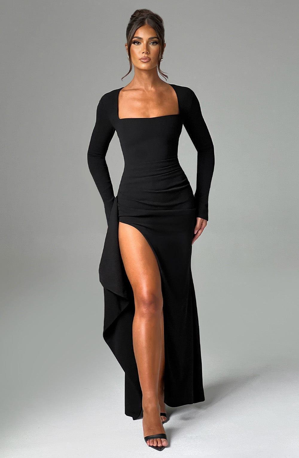 Jordana Maxi Dress - Black Product Image