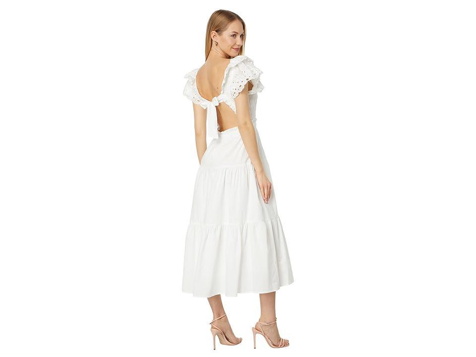 en saison Amaya Midi Dress (Off-White) Women's Dress Product Image