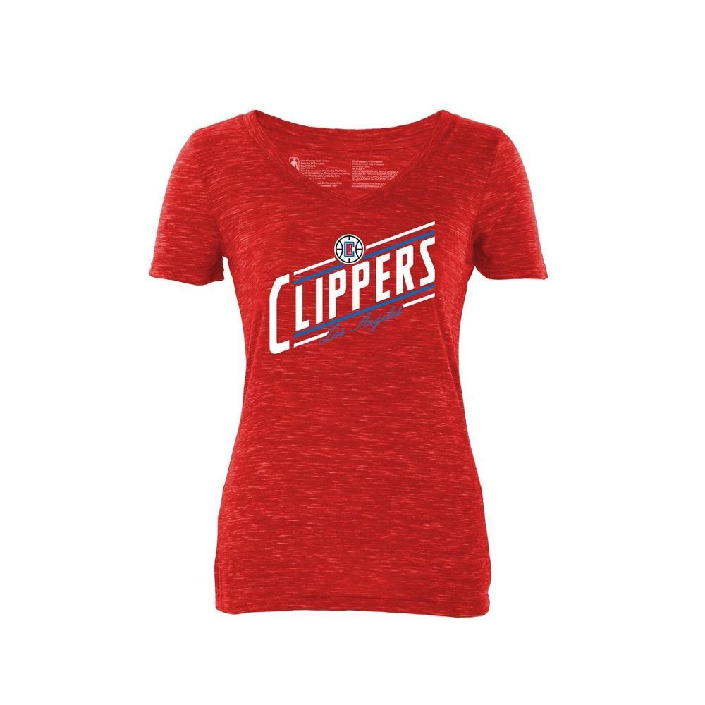 NBA Los Angeles Clippers Womens Short Sleeve V-Neck T-Shirt - L Product Image