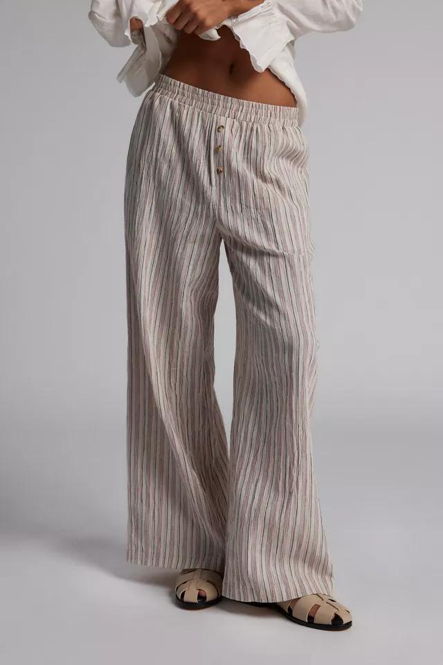 Urban Renewal Remnants Striped Button Front Boxer Pant Product Image