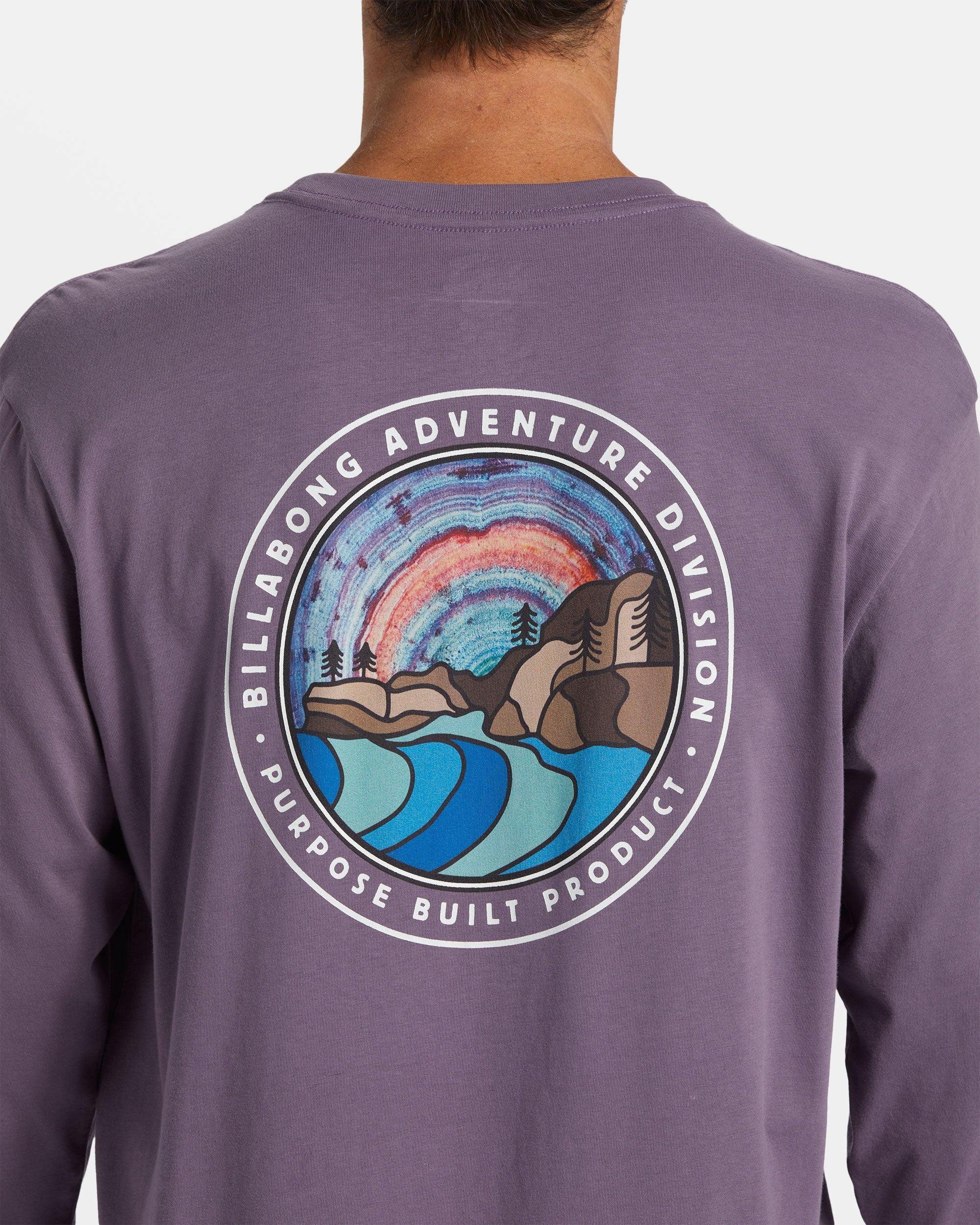 Rockies Long Sleeve T-shirt - Dusty Grape Male Product Image