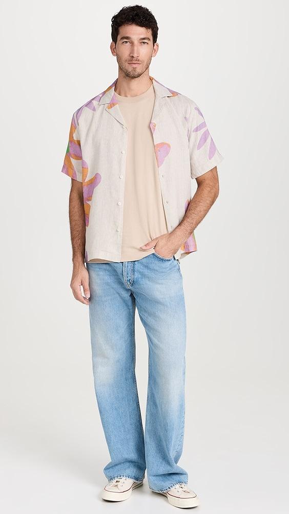 Frescobol Carioca x John Booth Roberto Linen Shirt | Shopbop Product Image