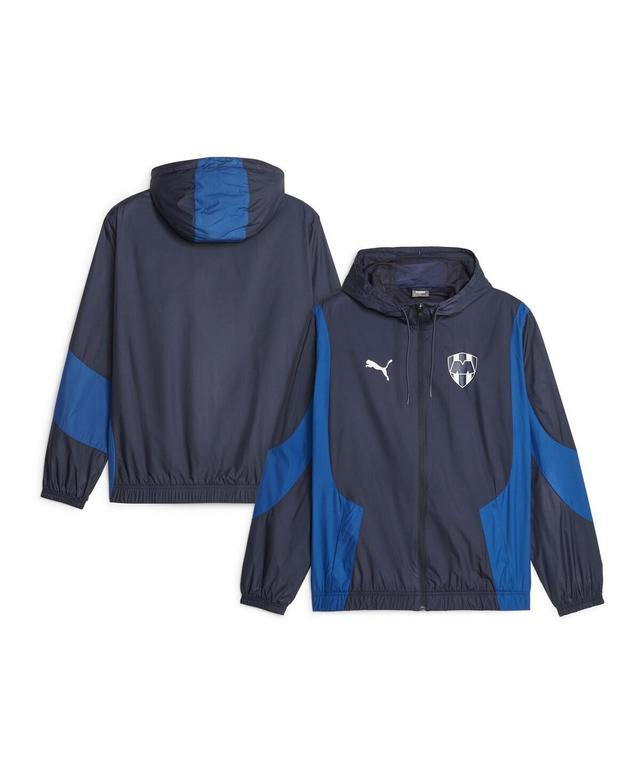 Mens Puma Navy Cf Monterrey 2023/24 Pre-Match Anthem Full-Zip Hoodie Jacket Product Image