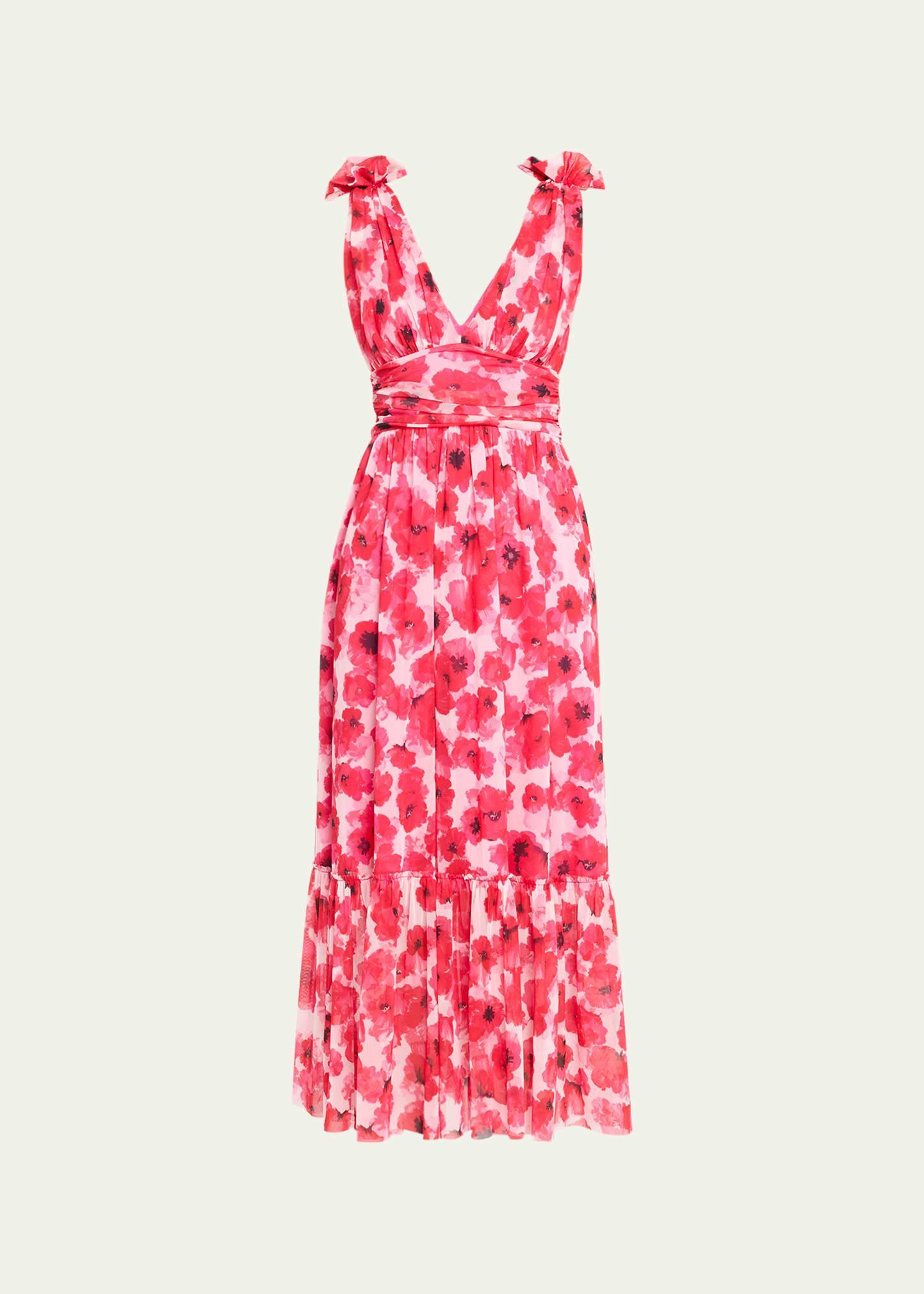 Womens Wndrlust Katrina Floral Midi-Dress Product Image