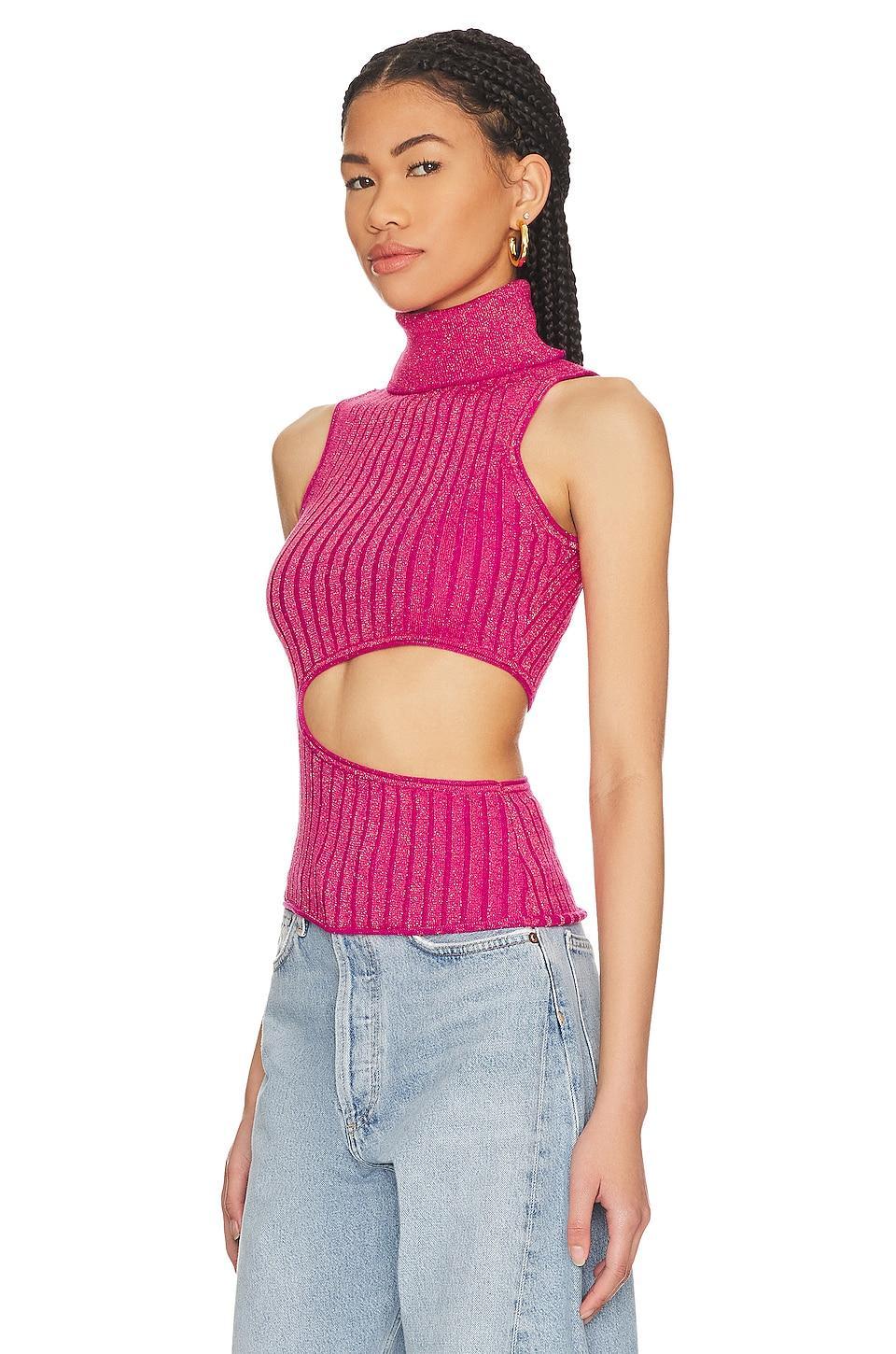 Aliana Cutout Top ALL THE WAYS Product Image