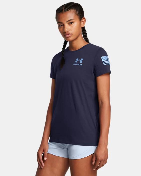 Womens UA Freedom Flag T-Shirt Product Image