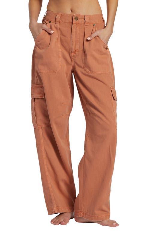 Billabong Walk Along Wide Leg Cargo Pants Product Image