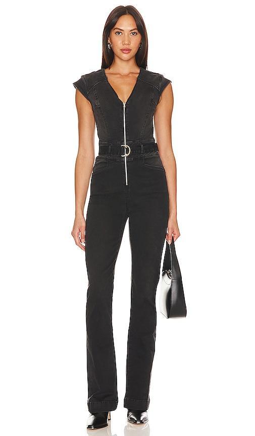 Womens Laurel Canyon Denim Jumpsuit Product Image