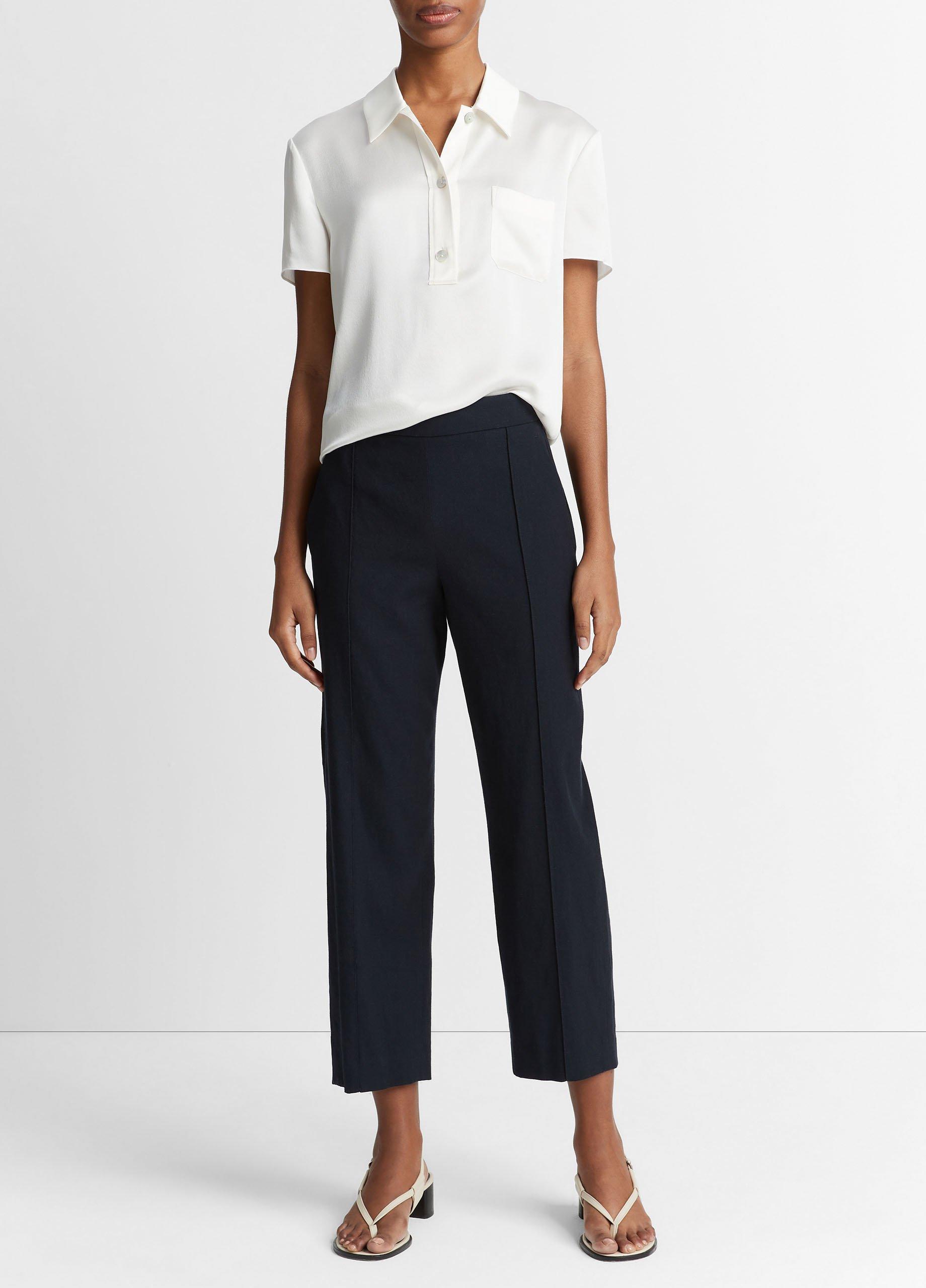 Mid-Rise Tapered Pull-On Pant Product Image