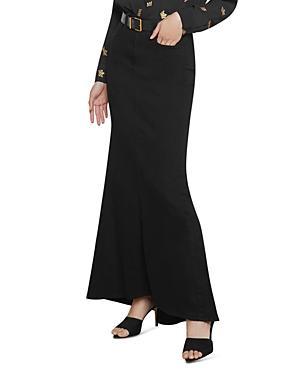 LAGENCE Kailani Mermaid Denim Maxi Skirt Product Image