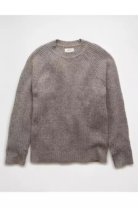 AE Shaker Stitch Crew Neck Sweater Mens Product Image