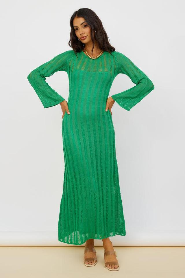 Exploration Maxi Dress Green Product Image