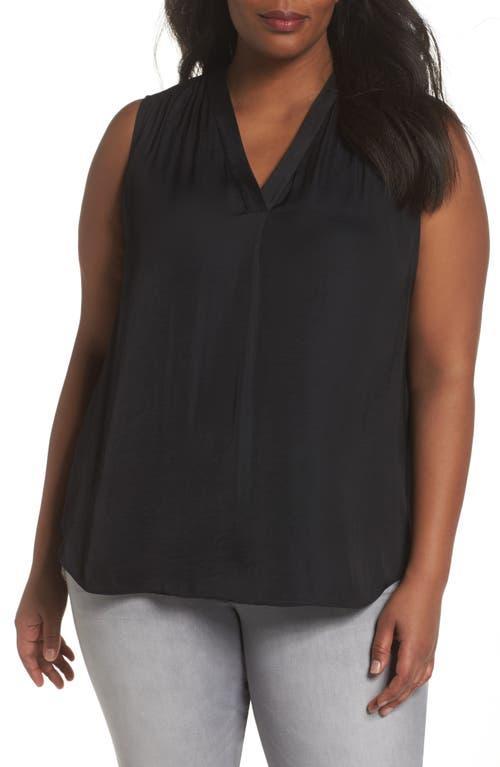 Vince Camuto Plus Plus Shirred Sleeveless Top product image