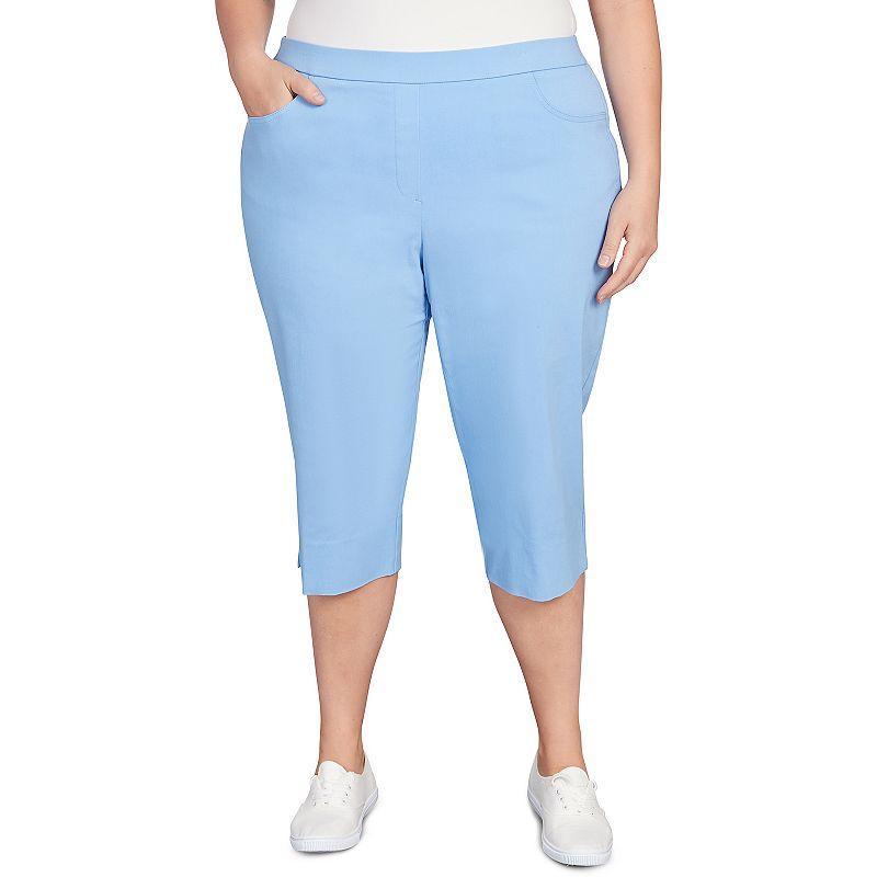 Plus Alfred Dunner Allure Capri Pants, Womens Product Image