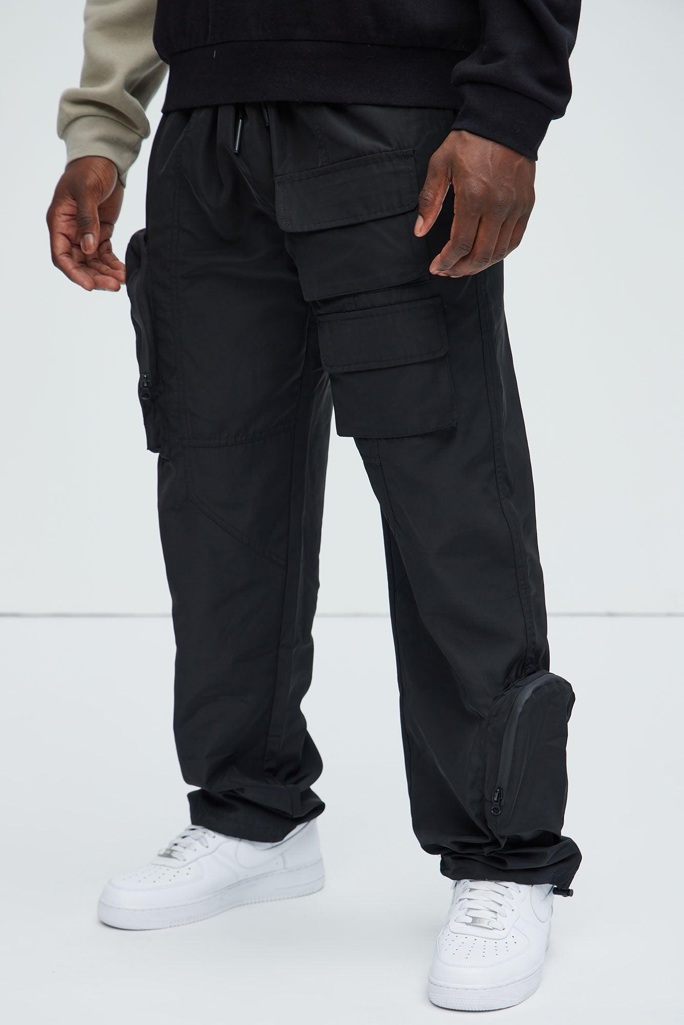 Ask About Me Cargo Pants - Black product image