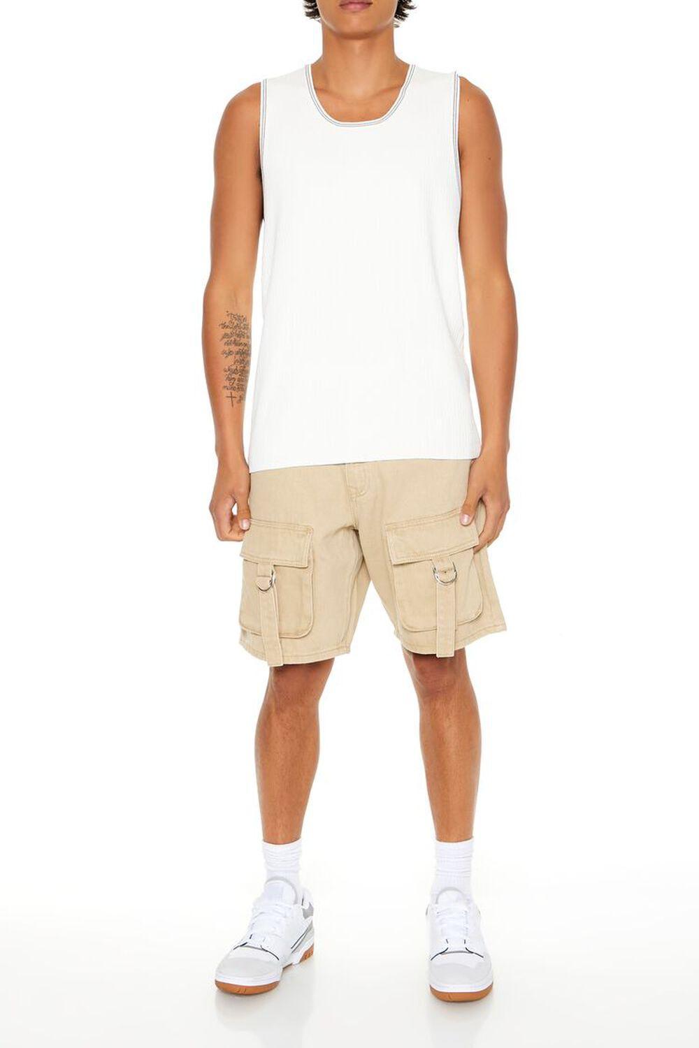 Denim D-Ring Cargo Shorts | Forever 21 Product Image