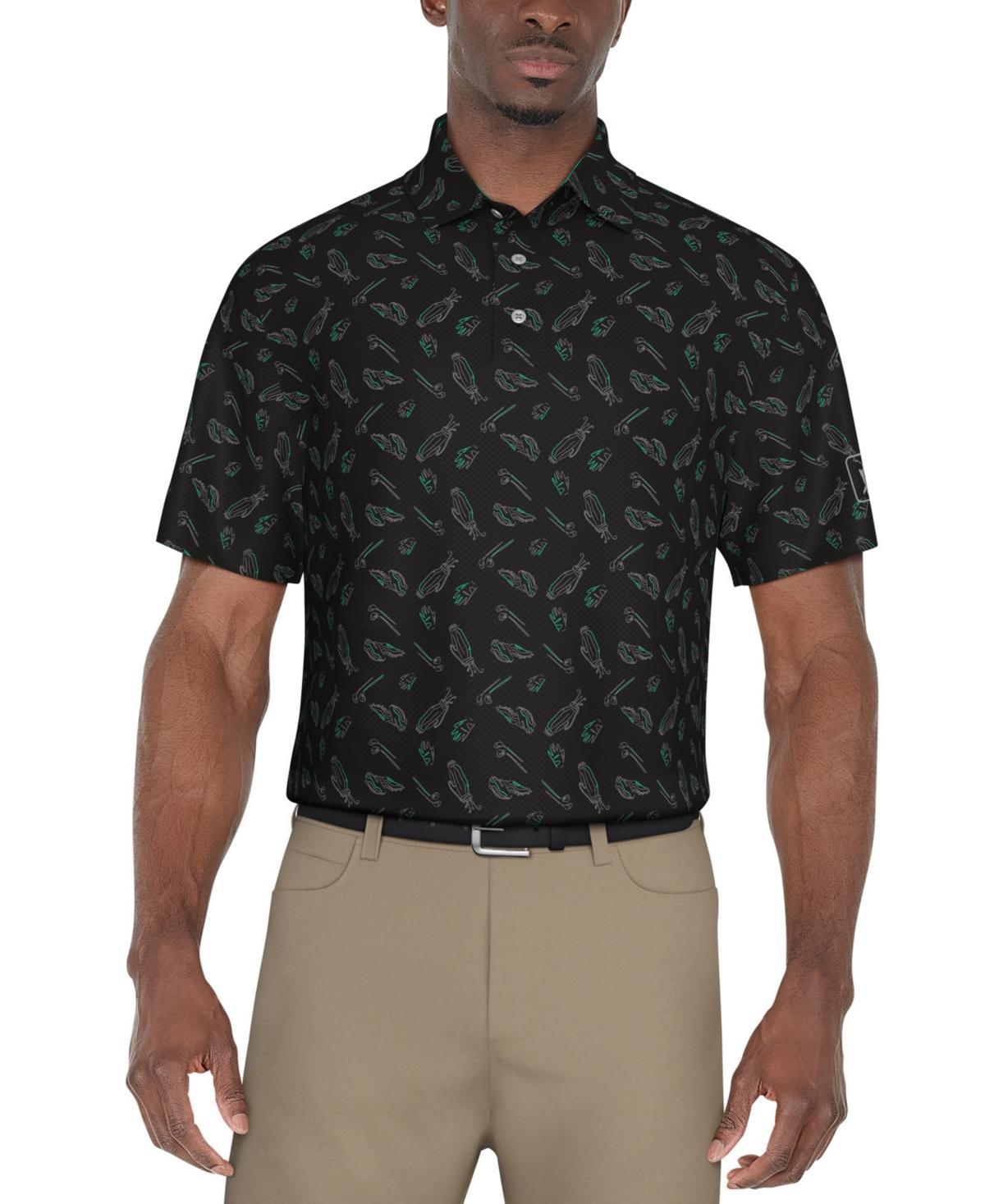 Pga Tour Mens Golf Bag Graphic Polo Shirt Product Image