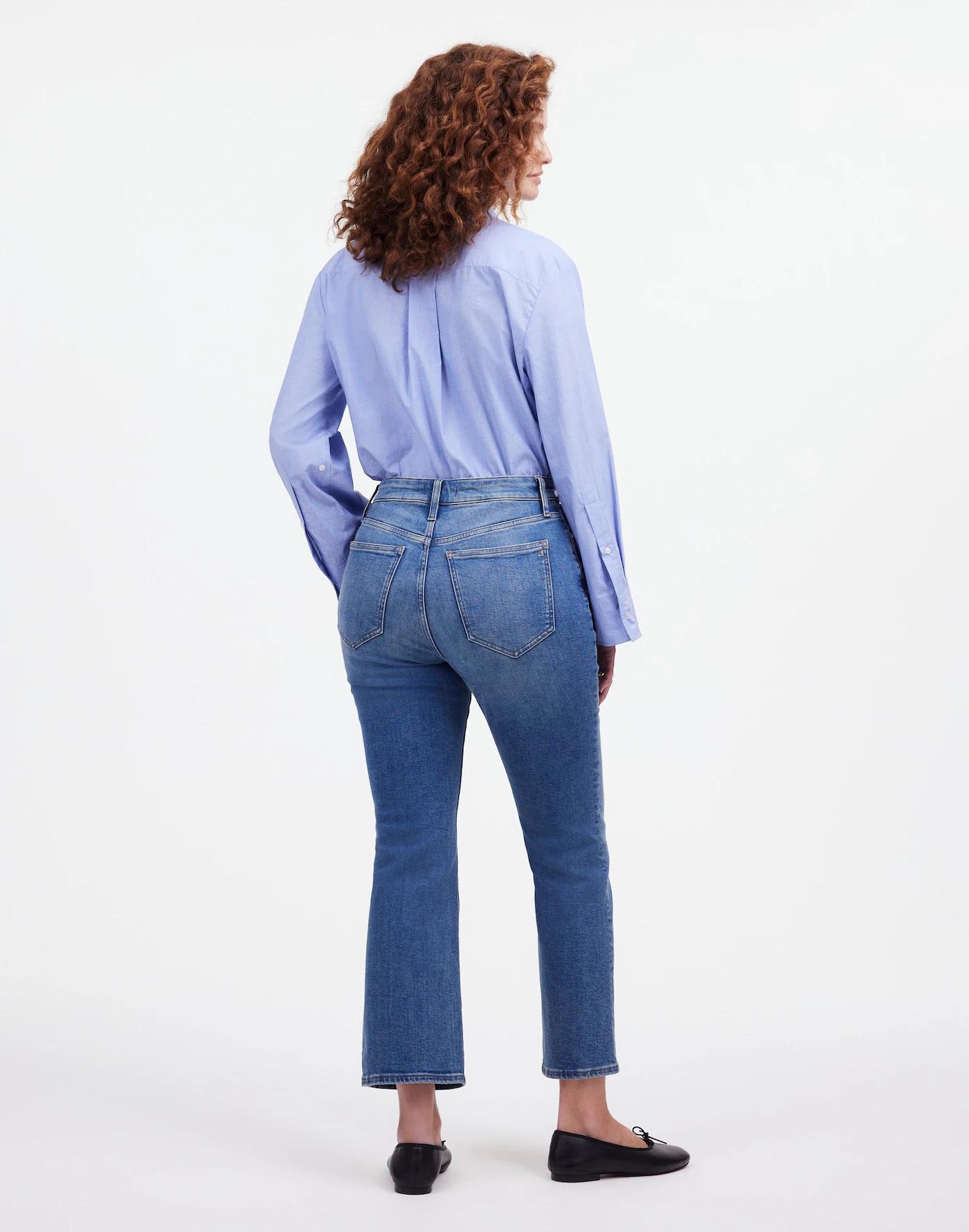 Curvy Kick Out Crop Jean Product Image