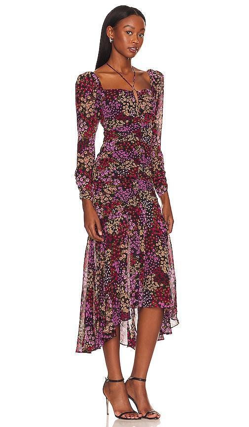 ASTR the Label Athena Midi Dress Size L. Product Image