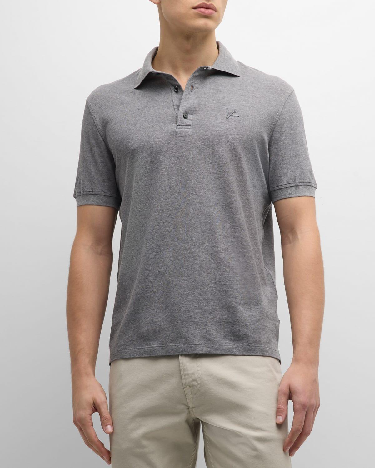 Mens The Logo Polo Shirt Product Image