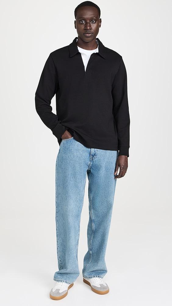 Vince Brushed Polo | Shopbop Product Image