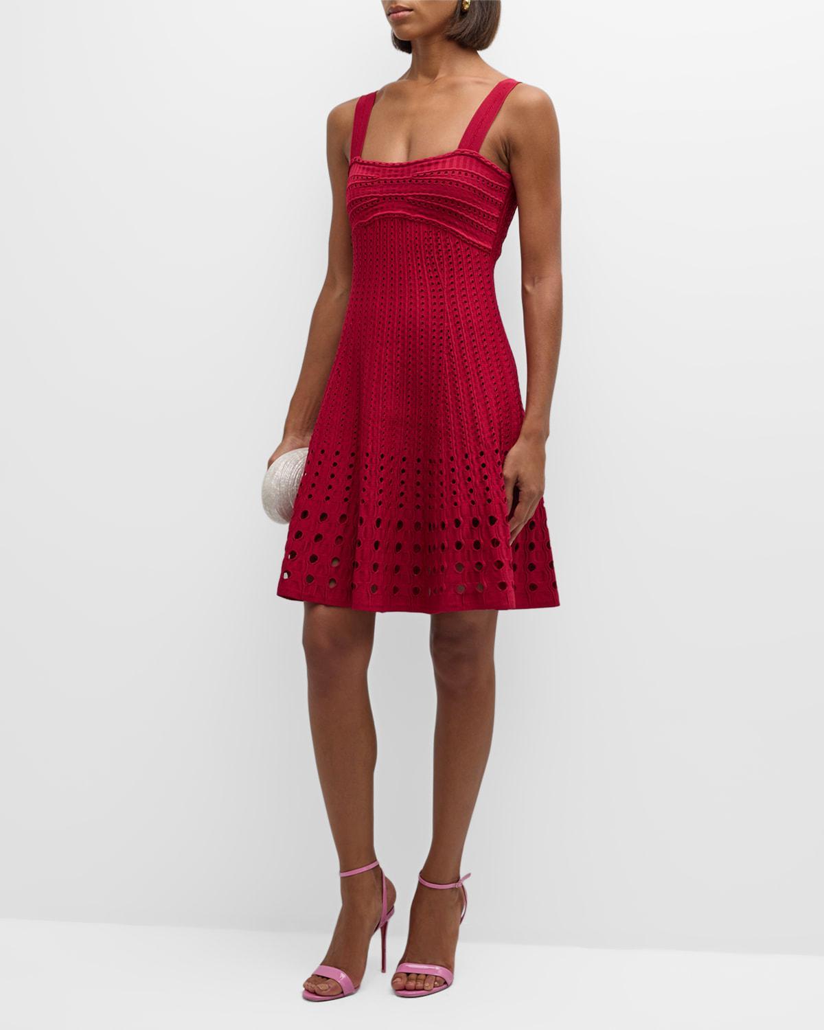 Womens Franklin Laser-Cut Minidress product image