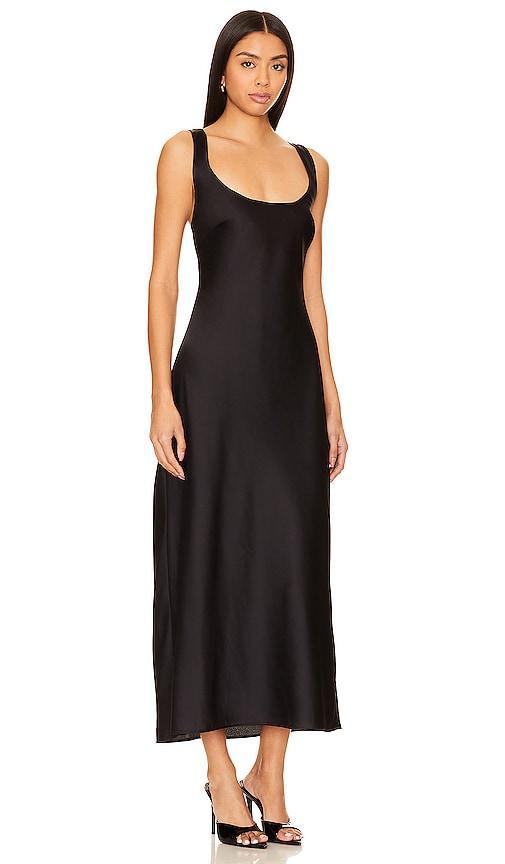 Show Me Your Mumu Serenade Slip Dress in Black. Product Image