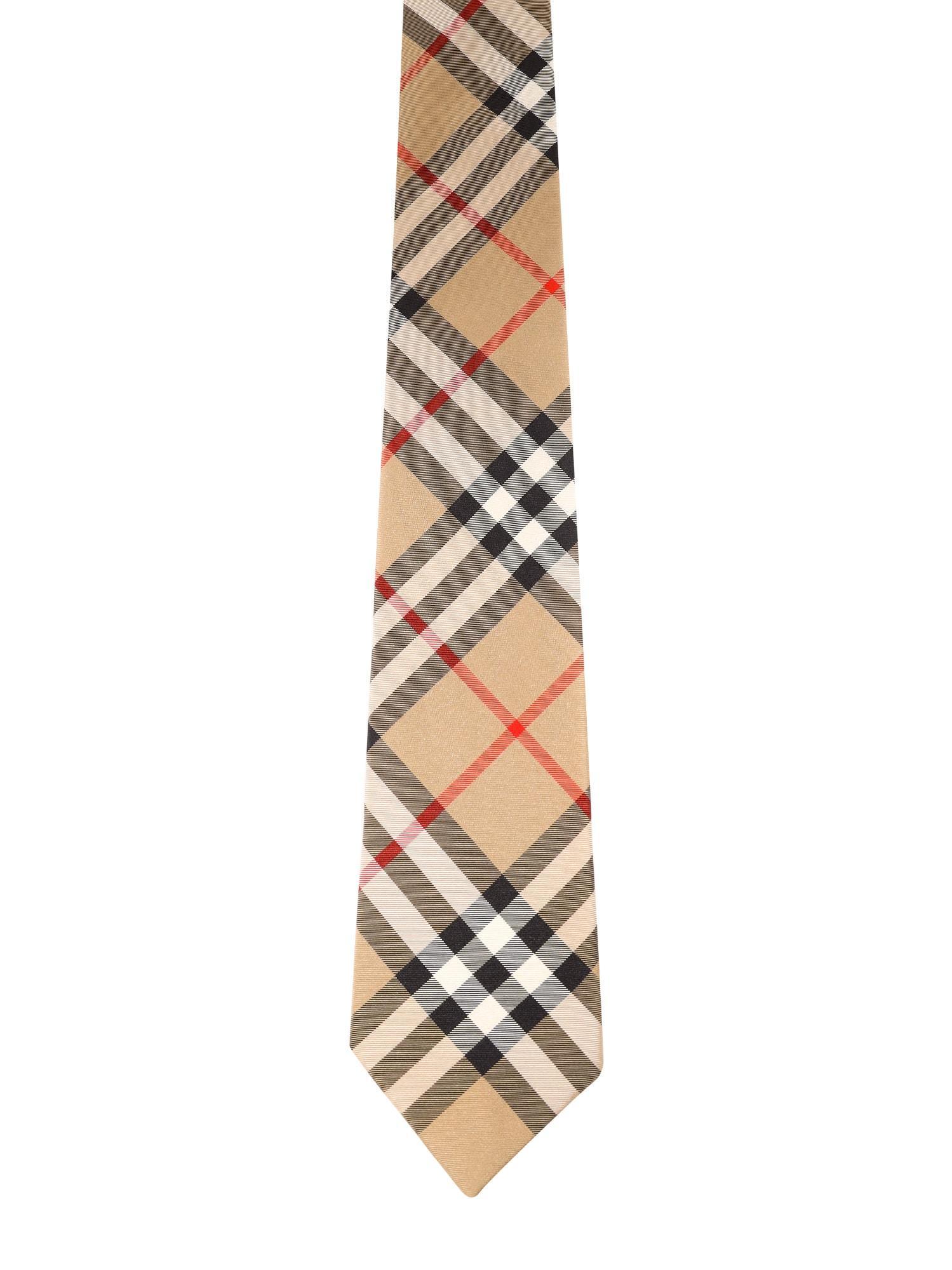 BURBERRY Tie In Cream Product Image