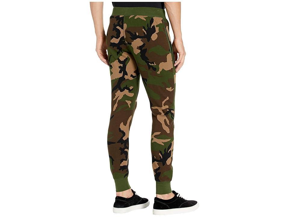 Polo Ralph Lauren Lightweight Waffle Printed Jogger Pants (Surplus Camo/Dusk Orange Pony Print) Men's Pajama Product Image