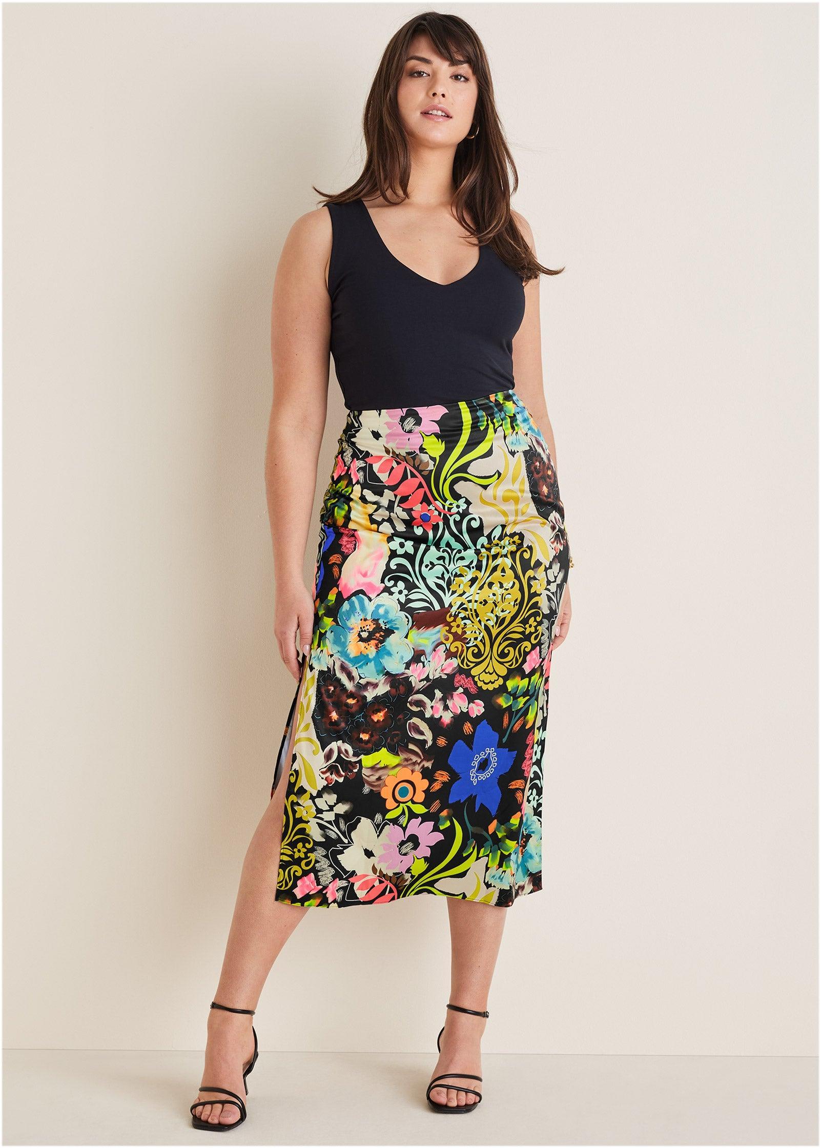 Midi Slip Skirt - Viva La Vida Product Image