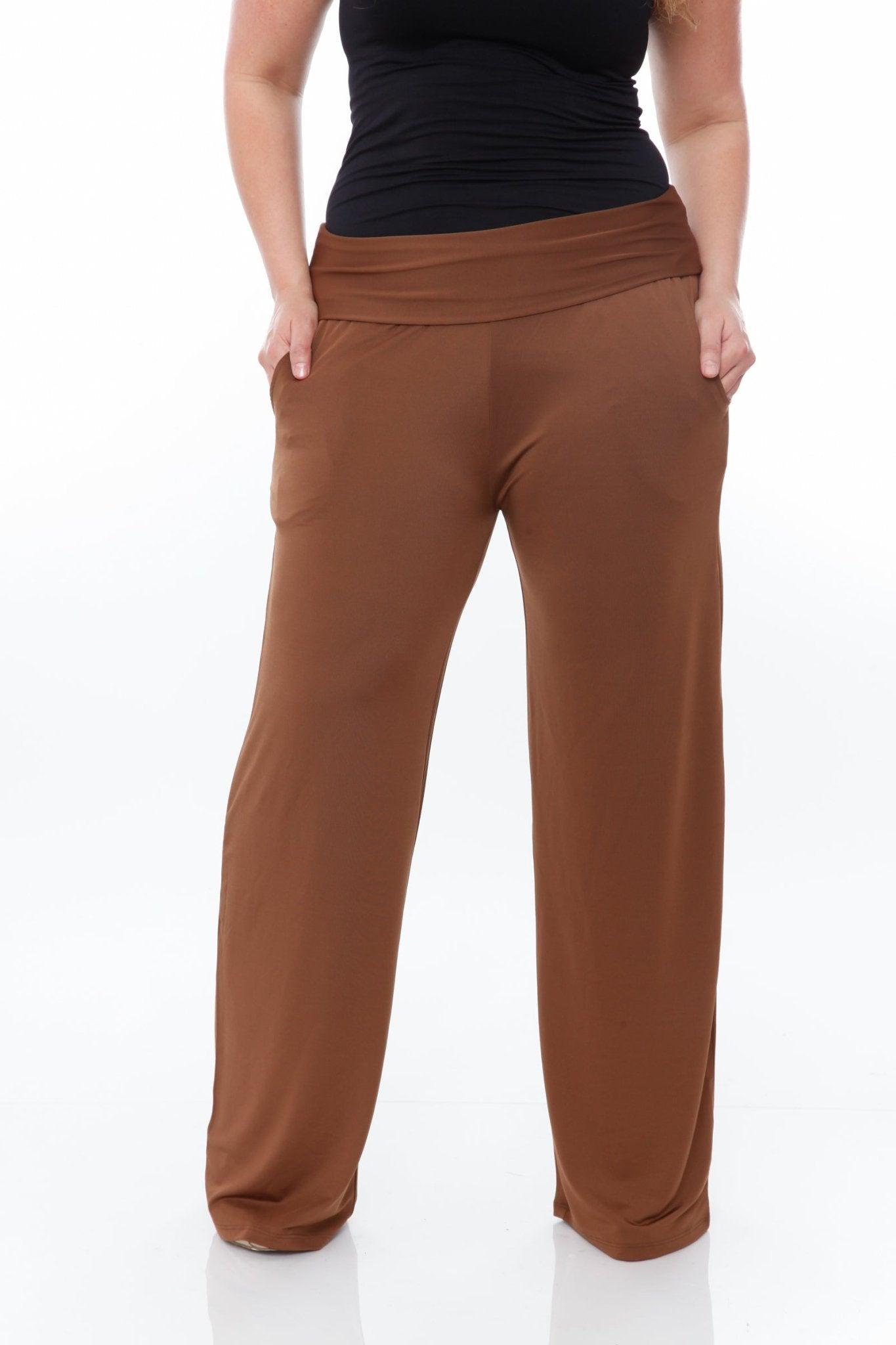 Solid Palazzo Pants - Plus Product Image