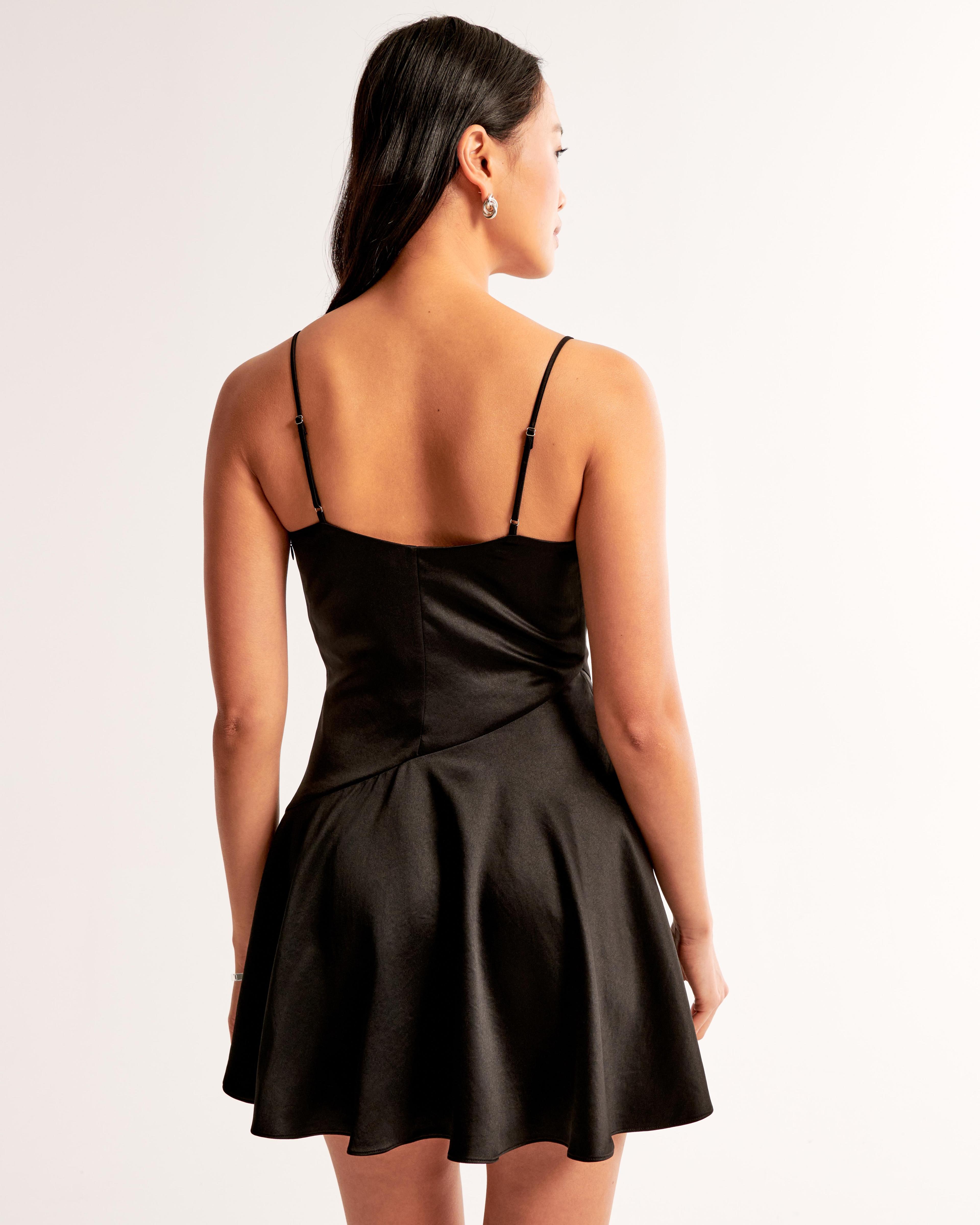 Asymmetrical Hem Mini Dress Product Image