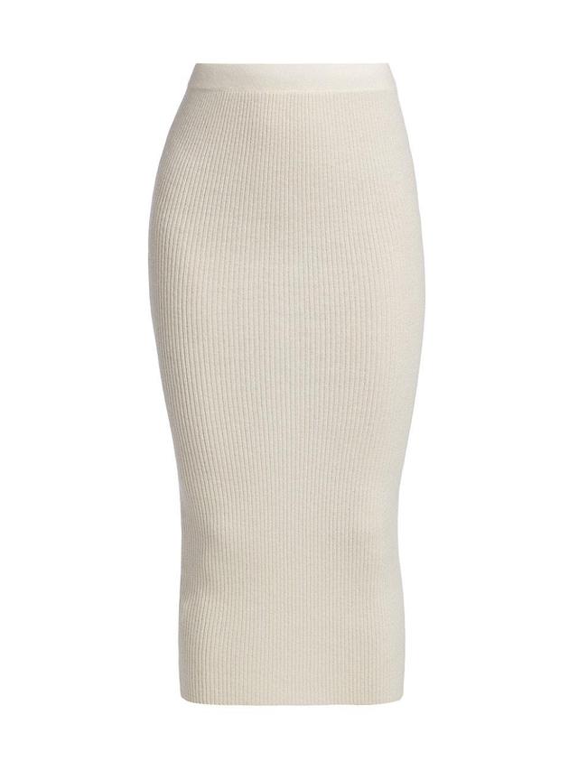 Womens Kate Rib-Knit Skirt Product Image