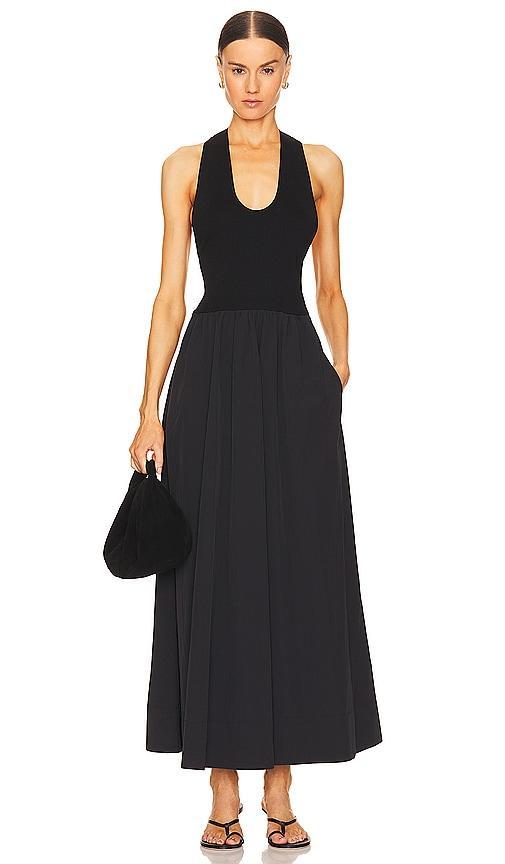 VESTIDO MIDI PLUNGE NECK Product Image