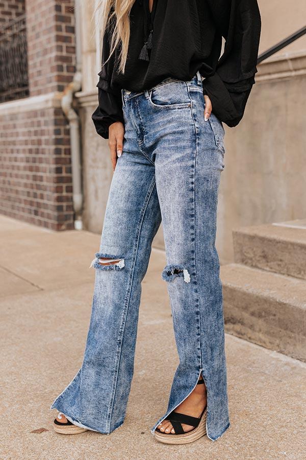 Risen The Utah High Waist Straight Leg Jean Product Image